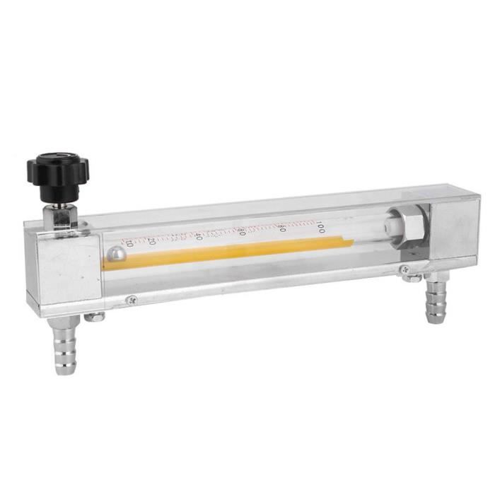 Débitmètre Précis Acier Inox 304 – Eau & Huile – Filetage 1/2" 1,2 L/min Mini