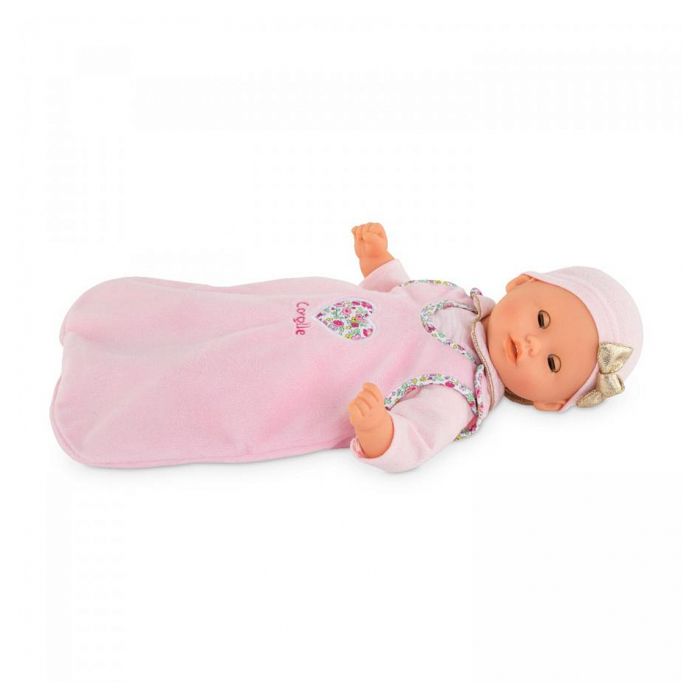 Turbulette fleurie pour poupon 30 cm Corolle Rose Mixte