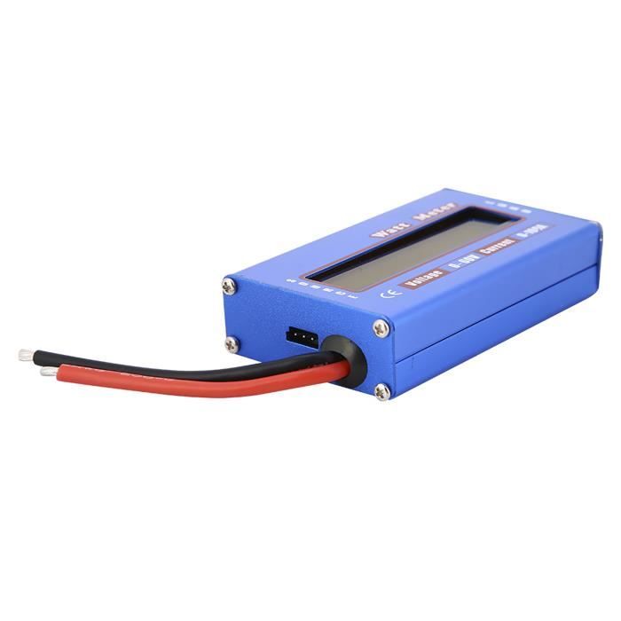 Petit analyseur de puissance RC de haute précision LCD RC, wattmètre RC