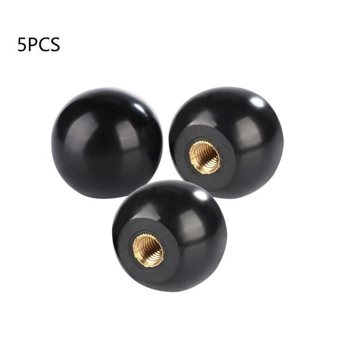 Écrou à Tête Sphérique / Poignée En Bakélite - Filetages M6 M8 M10 M12 M16 - Pour Machines-outils Et Leviers - Lot De 2 Pièces - 5