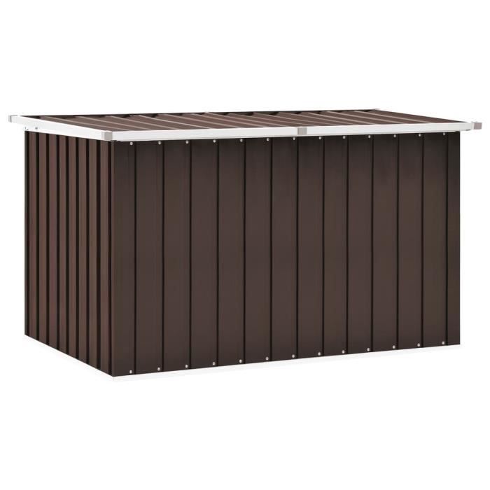 Gecheer Boîte De Rangement De Jardin Coffres De Rangement Extérieur