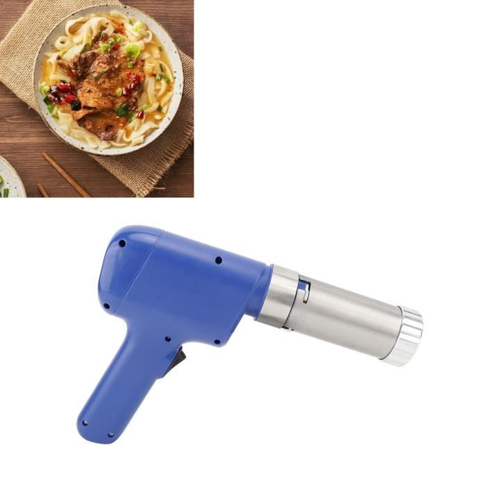 Machine à Pâtes électrique Sans Fil 6-en-1 | 200g En 20s, Batterie 1500mAh, 6 Moules Inclus