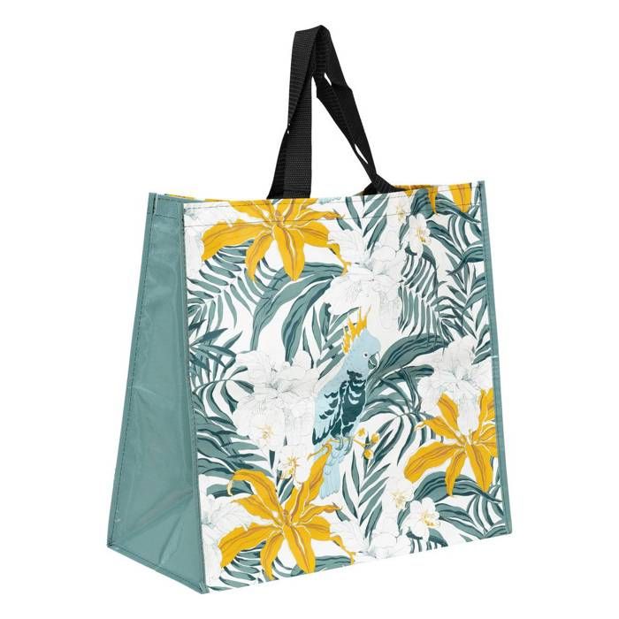Sac de shopping motif tropical 45x43cm - 5five Sac de shopping motif tropical 45x43cm - 5five