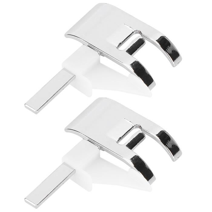 Jopto 2 Pièces Pieds Presseur Élastique Pour Machines à Coudre - Compatible Singer Brother Janome