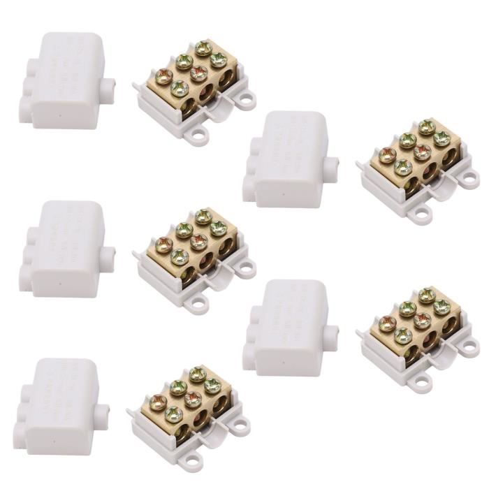Connecteur Rapide De Fils Parallèle 80A 1000V - Pour Sections 2,5-16mm² - Boîte De Jonction étanche