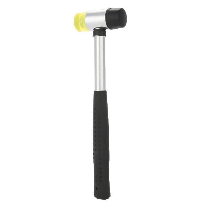 Marteau En Caoutchouc Double Tête - 25mm Et 35mm - Pour Bijouterie, Cuir Et Bois