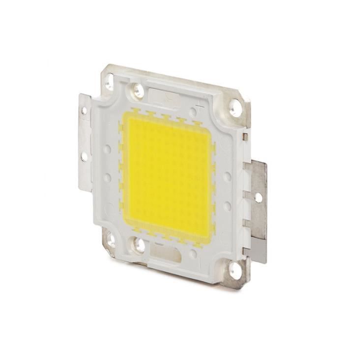 Lot De 10 Puces LED Haute Puissance 3W Haute Luminosité 6000-6500K - PCB Étoile 20mm