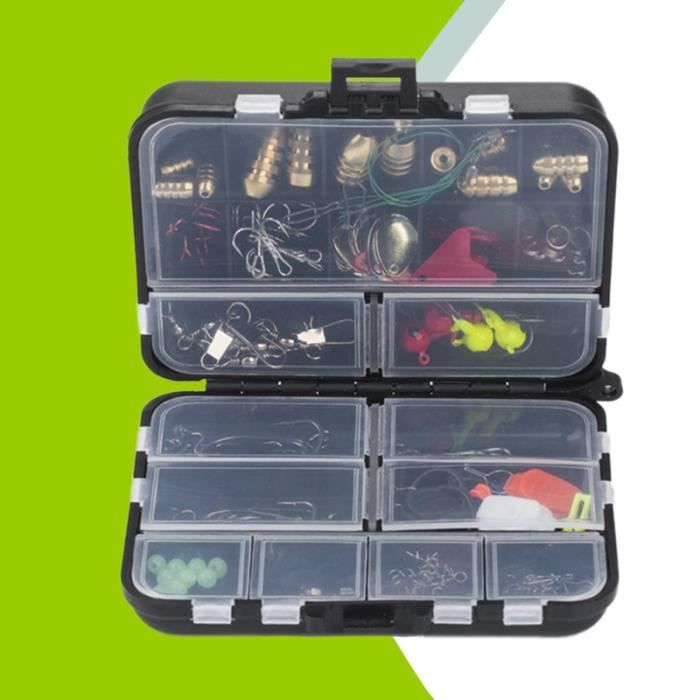 Boîte De Rangement Pour Pêche à La Carpe Avec 12 Épingles - Conteneur Étanche Pour Hameçons & Appâts