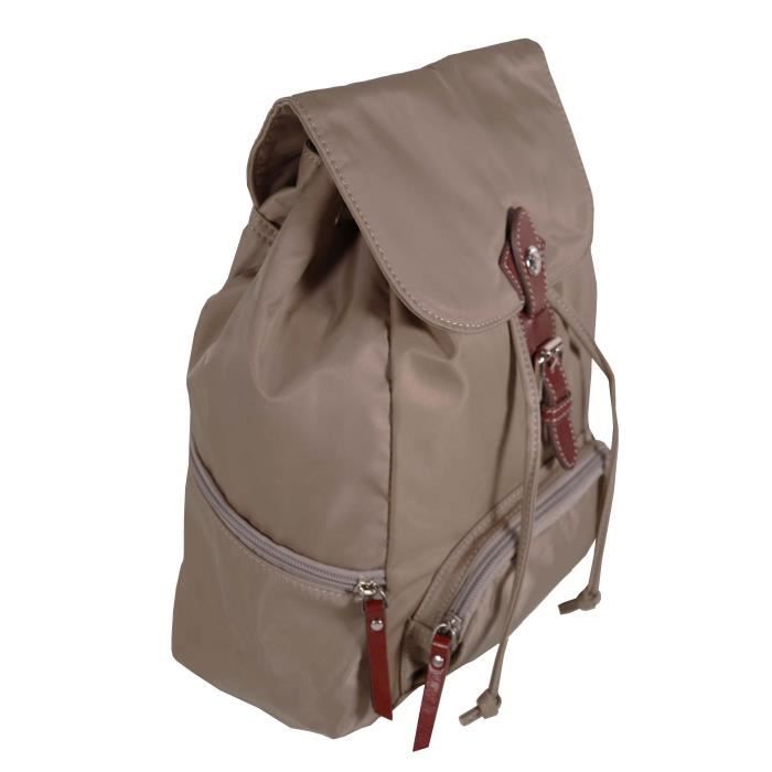 Petit Sac à Dos Katana En Cuir Véritable - 3 Couleurs - 25x32x17 Cm