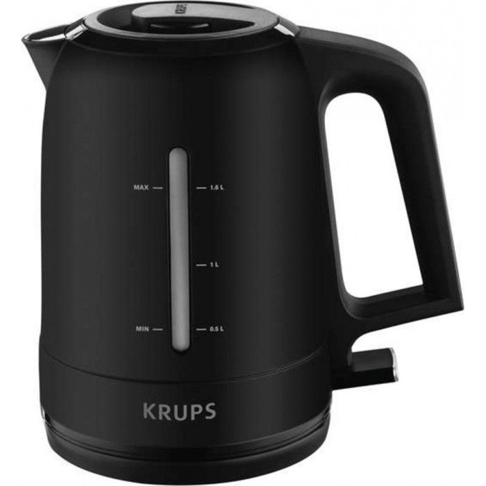 Bouilloire électrique KRUPS BW2448 PRO 16L 2400W avec interrupteur lumineux - Noir