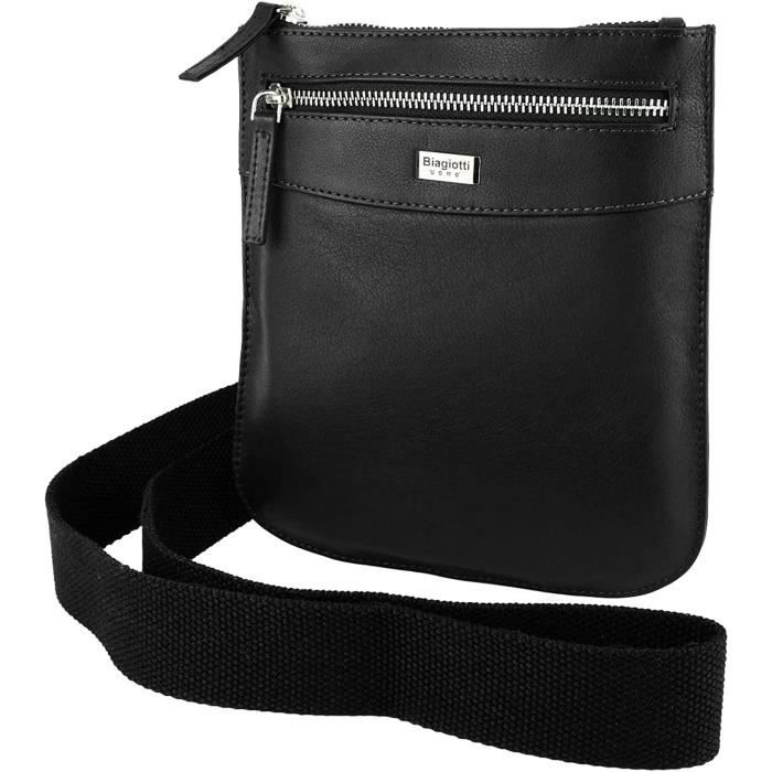 Sacoche Bandoulière Bugatti Universum Homme - Compartiment Tablette 10", Polyester Imperméable