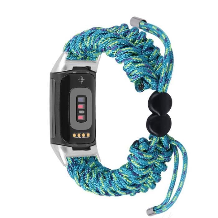 Bracelet De Remplacement En Nylon Tissé Pour Fitbit Inspire 3 - Bande élastique Confortable, Style Sport