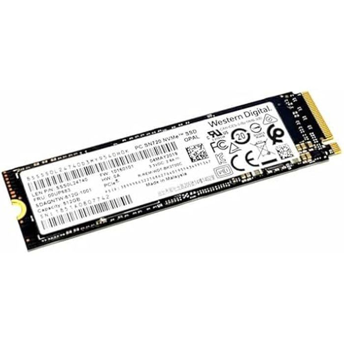 SSD LENOVO .2 Opal PCI Express - vue 1