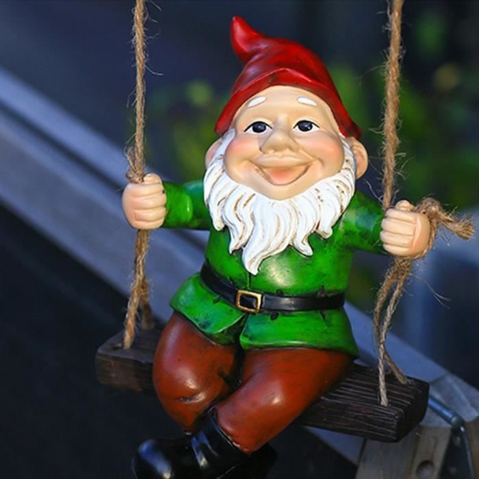 Mini Statue de nains en résine accessoires de jardin décorations