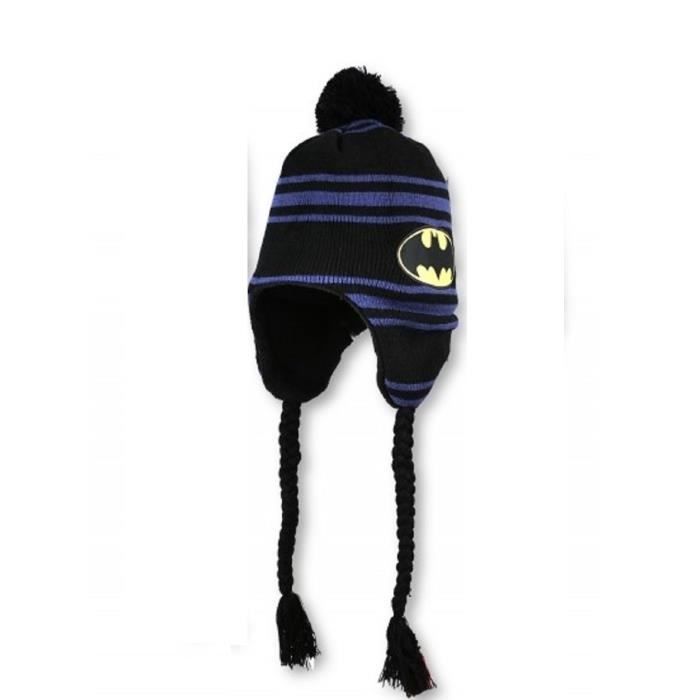 Bonnet Batman, bonnet péruvien enfant Noir - Cdiscount Prêt-à-Porter