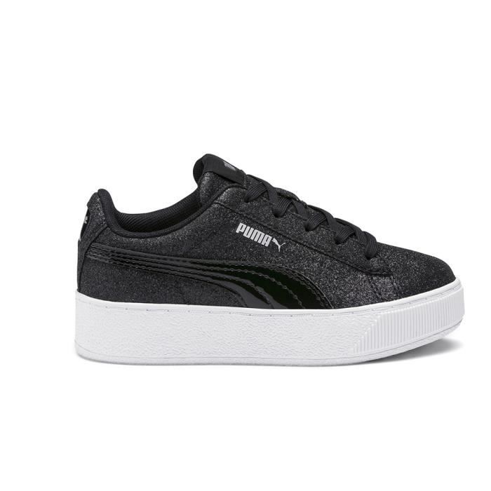 basket puma vikky platform noir