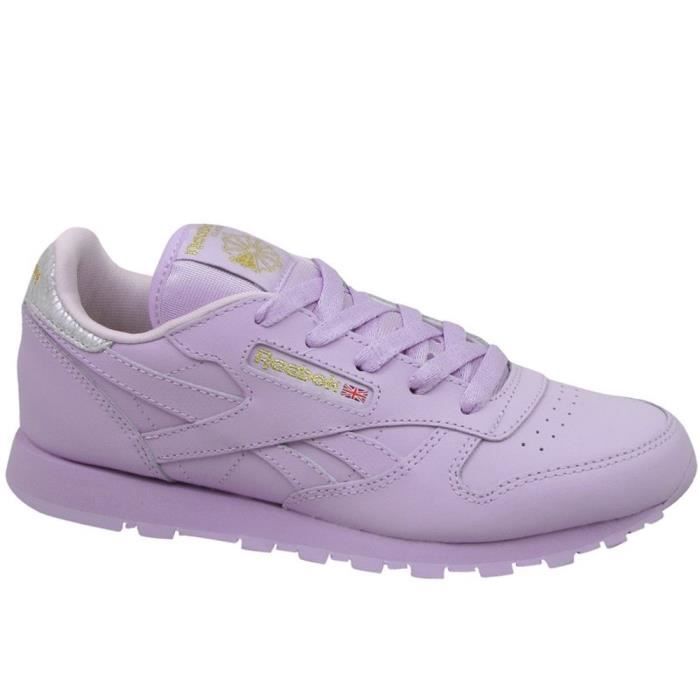 reebok classic leather violet