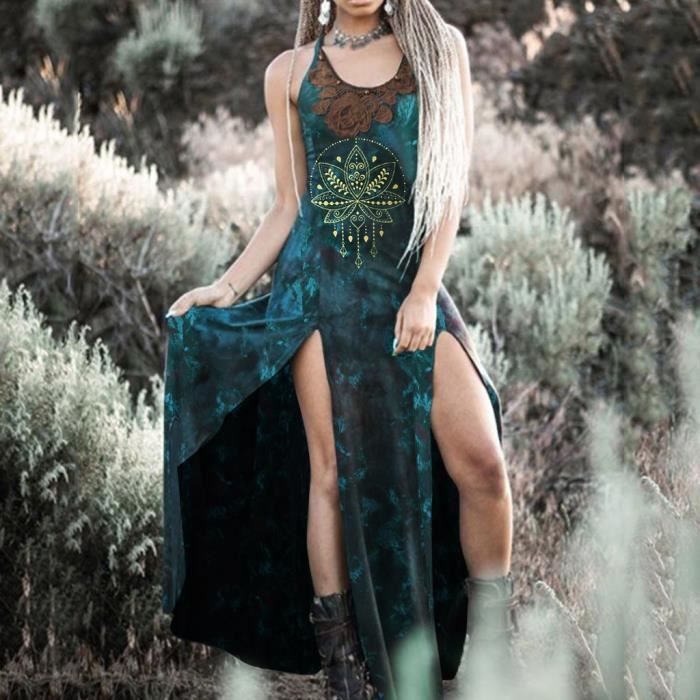 Robe Love 21 Imprimé Tribal, Coupe Ample, Femme XS (occasion, Passants Sans Ceinture)