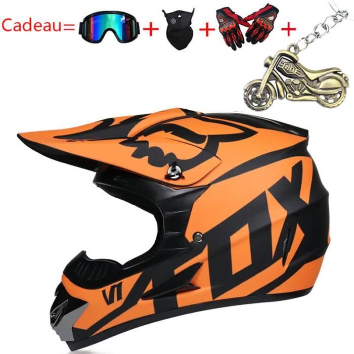 Casque Moto Cross Adulte de Marque luxe Casque hors route Casque vtt cool  Casque Intégral Casque de voiture électrique - Cdiscount Auto