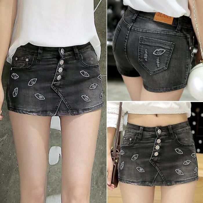 Salopette jupe jean femme hotsell