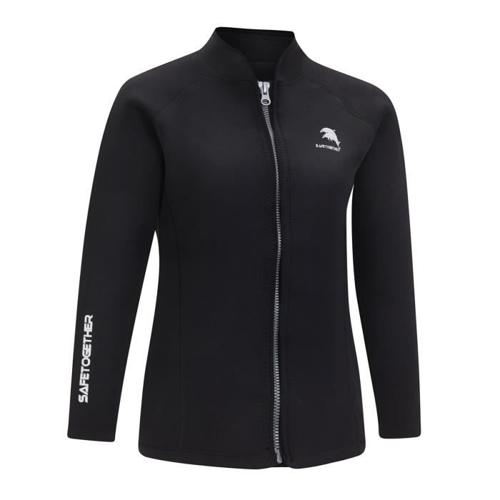 Combinaison De Plongée Homme 2mm - Néoprène, Sans Manches, Fermeture Éclair Devant
