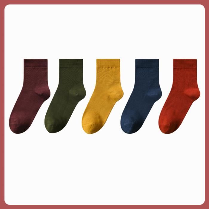 Chaussettes 100 2025 coton homme sport