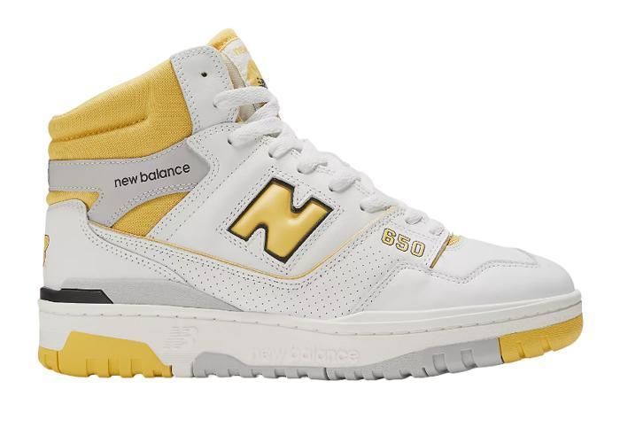 New Balance Chaussures de sport NEW BALANCE 650 - Homme - Blanc - Lacets - Synthétique