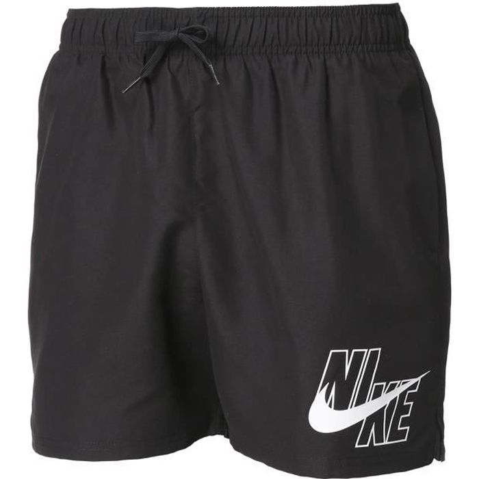 NIKE Short de bain Logo Lap - Homme - Noir - Cdiscount Prêt-à-Porter