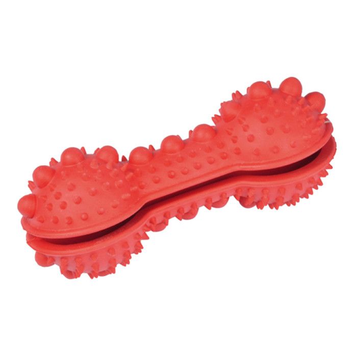 Jouet pour Chien Distributeur Croquettes 15cm Rouge Jouet pour Chien Distributeur Croquettes 15cm Rouge