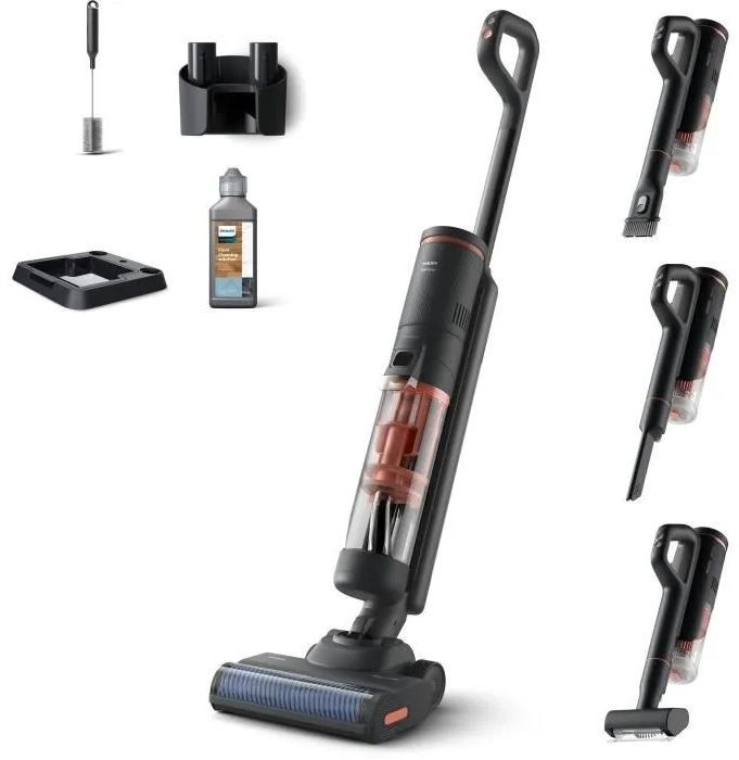 Aspirateur balai laveur 2-en-1 - PHILIPS - XW6264/11 - Série