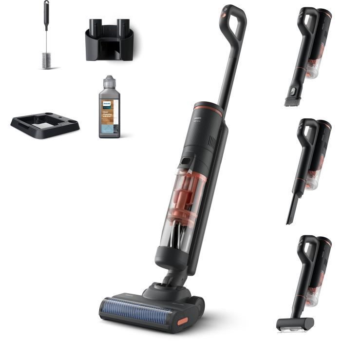 Aspirateur Balai Laveur sans fil - PHILIPS XW6264/11 - 216