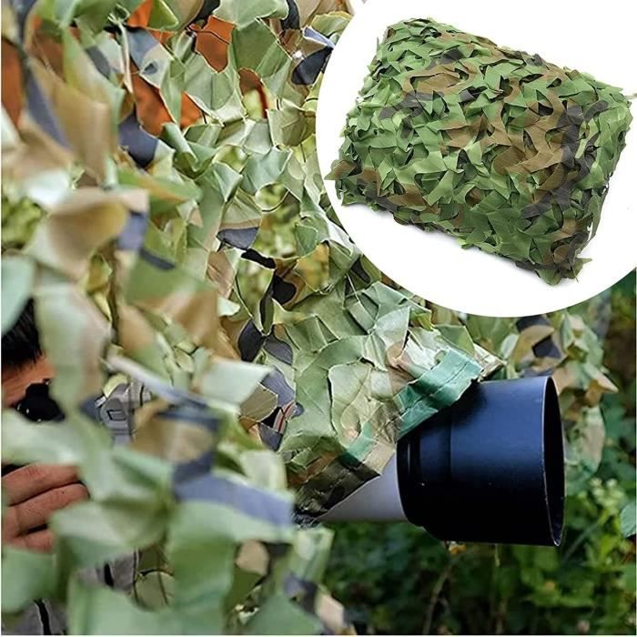 TWINKLING Tactique Écharpe À Réseau, Camouflage Tactique en Maille