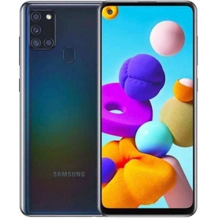 Vente Téléphone portable Samsung Galaxy A21s Noir pas cher Vente Téléphone portable Samsung Galaxy A21s Noir pas cher