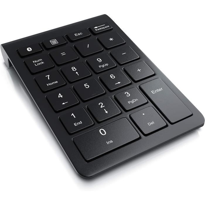 Clavier Numérique Bluetooth 22 Touches - Pavé Numérique Portable Pour PC, Ordinateur Portable - 4