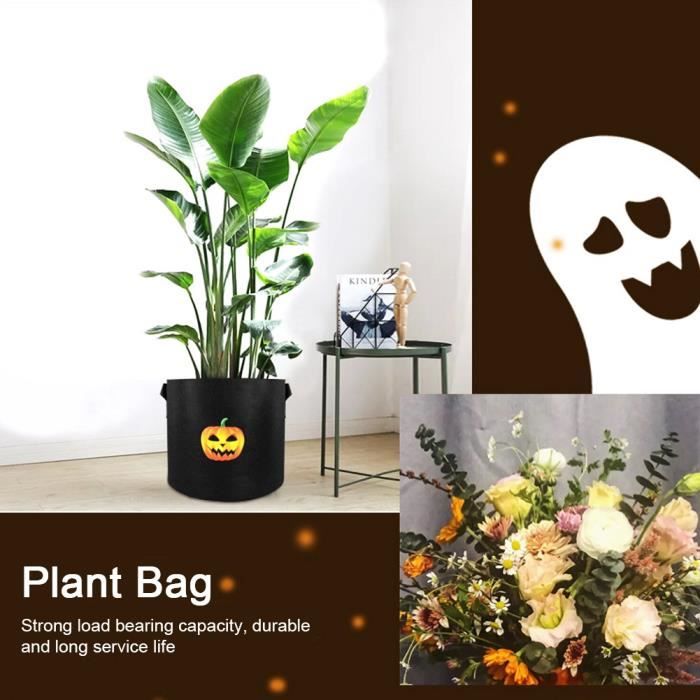 MoonyLI Sac De Plantation En Tissu Non Tissé Biodégradable Respectueux