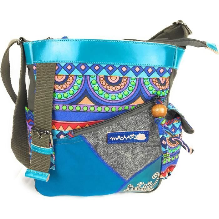 Sac cabas indien coton - Mandala - Boutique Indienne