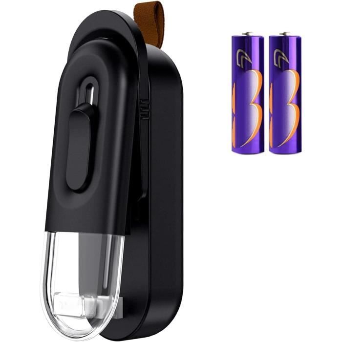Mini Scelleur 2 En 1 Portable Gris - Coupeur Et Thermoscellant Pour Sacs Alimentaires - Machine De Cachetage Sous Vide Compacte