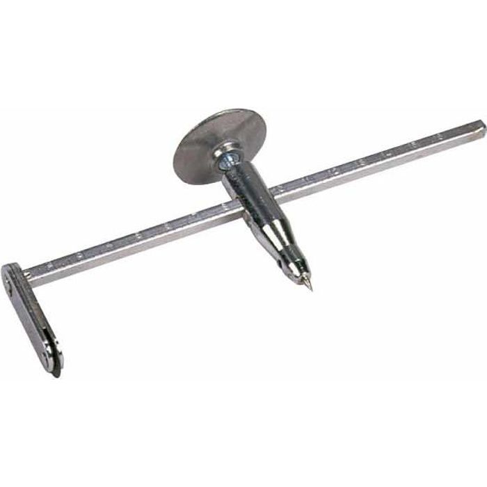 Equerre de maçonnerie STANLEY Compas de découpe Acier Diamètre 25mm à 400mm - vue 6