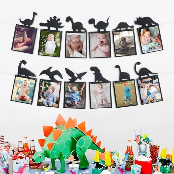 Dinosaure Fête Joyeux Anniversaire Pull Drapeau Enfants Anniversaire