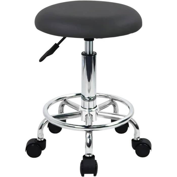Tabouret De Bureau Avec Dossier Tabouret À Roulettes Professionnel Rotation À 360° Tabouret De