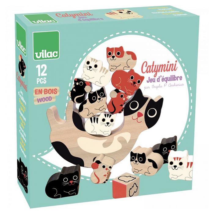 Vilac - Jeu d'équilibre Catymini - en bois