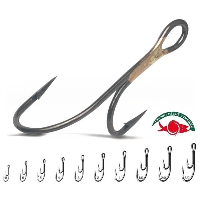 HAMEÇON SIMPLE BRONZE RENVERSE NON MONTE PA HK 0R X50 CAPERLAN