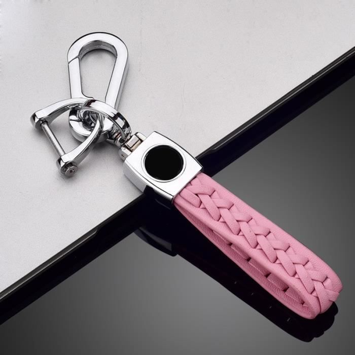 Pink keychain -Coque de protection complète en TPU souple coloré