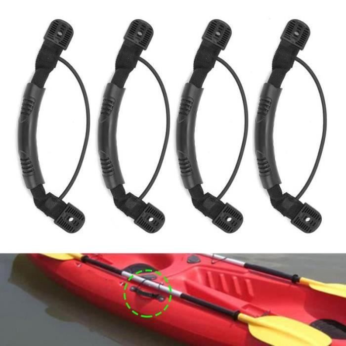 2 Poignées De Transport En Caoutchouc Pour Enceintes/amplis - Longueur 9,5 Pouces (242 Mm) - Charge Max 15 Kg - Avec Vis