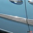 Baguette protection Latérale de porte pour Renault Kangoo II 2008-2021 en acier inox Chromé-1