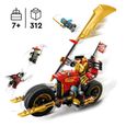 LEGO® NINJAGO 71783 La Moto du Robot de Kai – Évolution, Jouet de Ninja, Figurine Robot-1