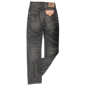 Jean Levi’s Homme Coupe Décontractée Jambe Droite - Taille W34 L32 Délavé