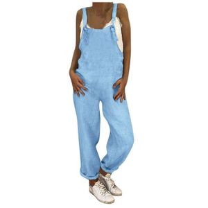 Salopette Femme Été - Combinaison Baggy Confy Grande Taille | Look Décontracté & Chic