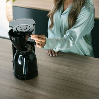 Cafetière 12V 1 Tasse 130W HTC - Cafetière Voiture Portable Pour Voyage Et Déplacement