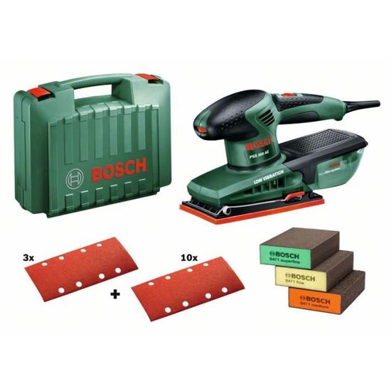 Ponceuse A Bande Filaire Bosch Pss 250 Ae Livree Avec 10 Feuilles Abrasives 3 Eponges Abrasives Achat Vente Ponceuse Polisseuse Bosch Ponceuse 060334020g Cdiscount